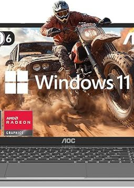 AOC 2025 Laptop, 16.1-inch FHD Display Laptop